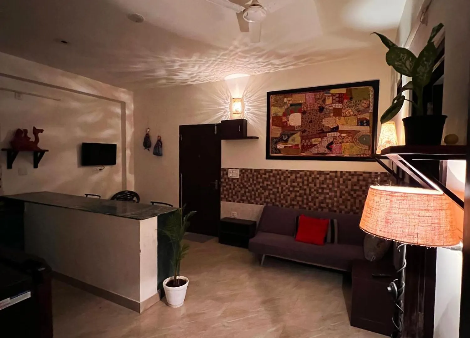 Ticana Large 1Bedroom Living Kitchen With Ac , Fiber Wifi Rooftop Garden Lake View Udajpur Apartmán